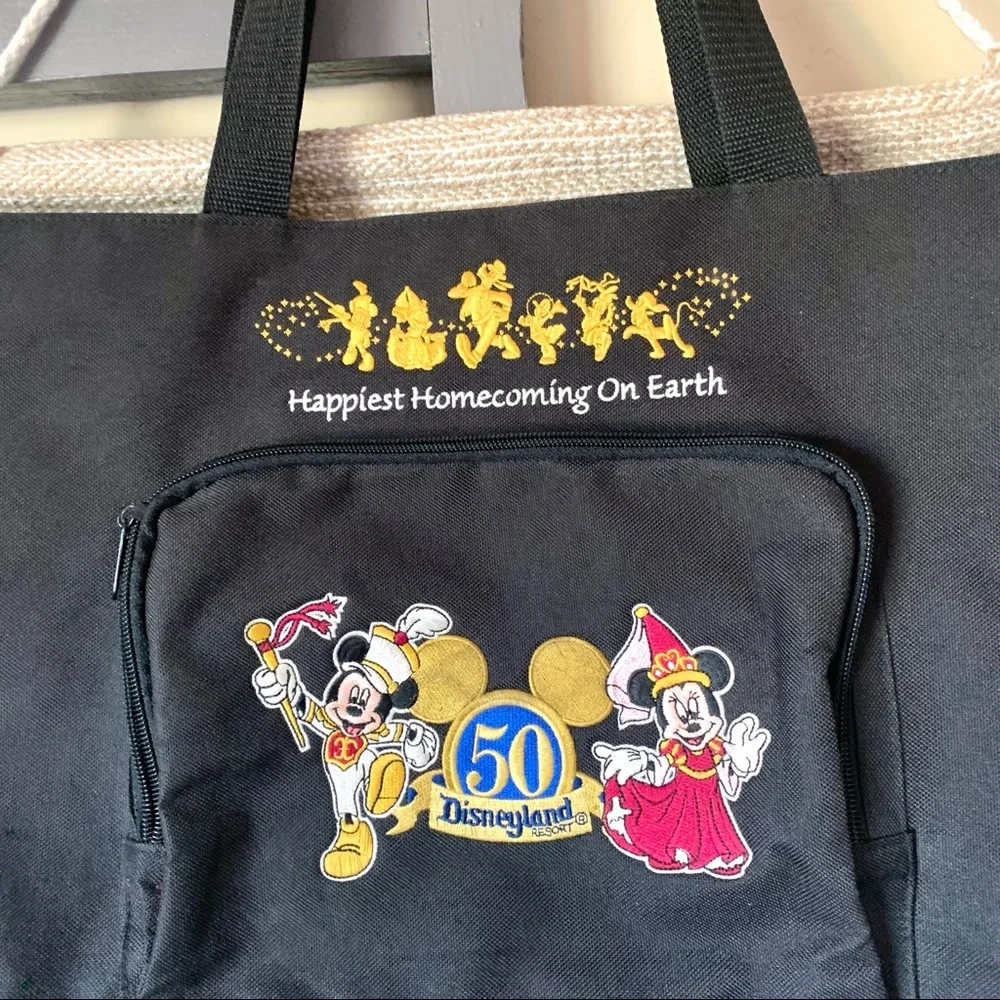 Vintage DisneyLand Resort large Tote 50 Year - Picture 2 of 7